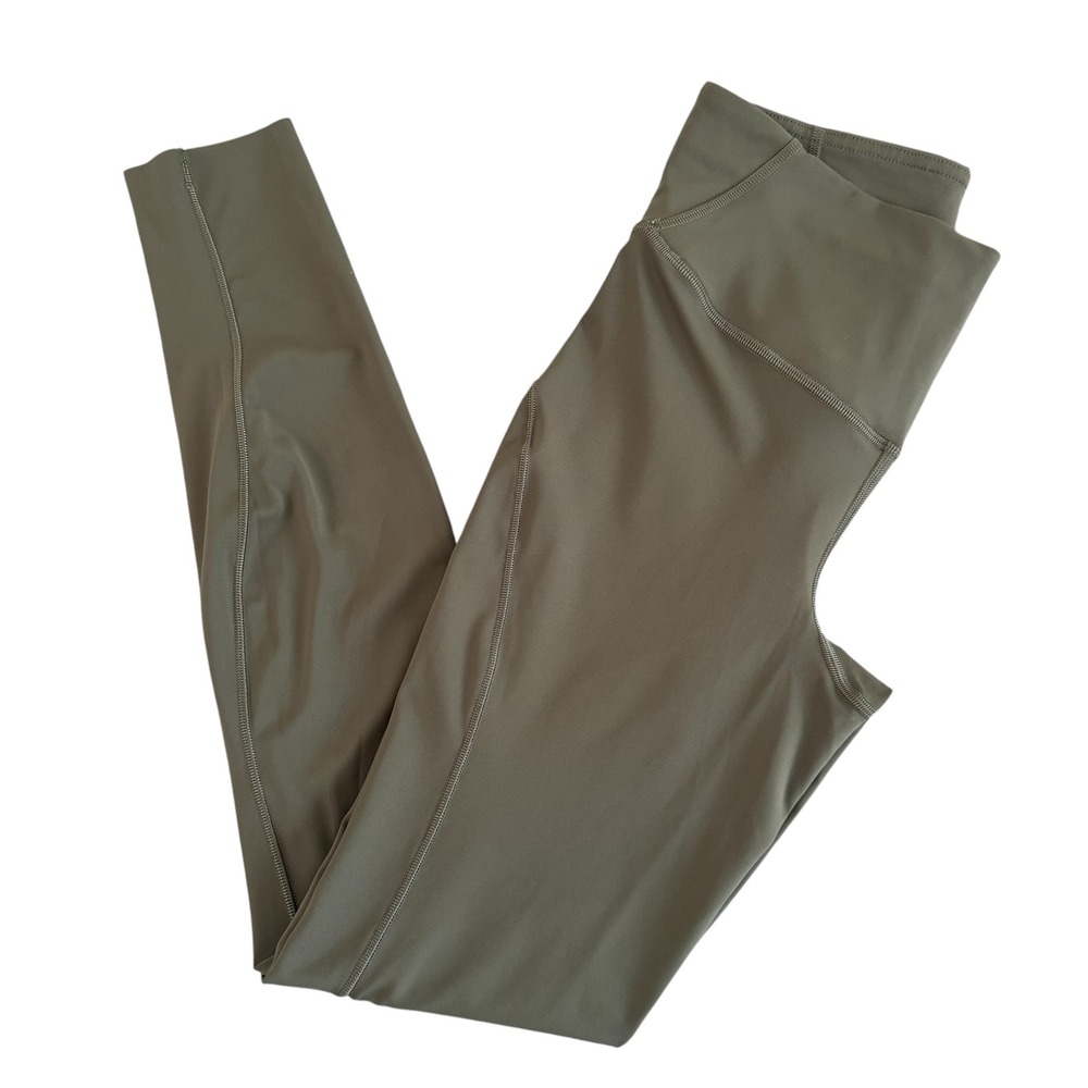 Lululemon 6 27in Olive Green Base Pace High-Rise Tight Womens Leggings LW5DQFS
